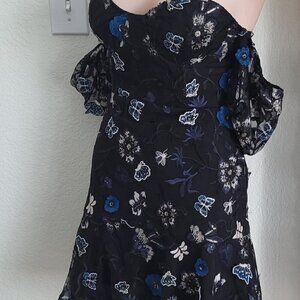 Botanic Strapless Dress